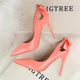 Brand new Women's heels Sweet Big Bow High Heels - Tania's Online Closet, LLC