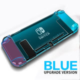 Detachable Crystal PC Transparent Case For Nintendo Switch Hard Clear Back Cover Shell - Tania's Online Closet, LLC