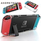 Detachable Crystal PC Transparent Case For Nintendo Switch Hard Clear Back Cover Shell - Tania's Online Closet, LLC
