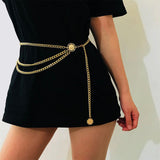 DreamBell Women Waist Chain Multi-layered Retro Tassels Waist Belt - Tania's Online Closet, LLC