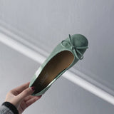 Square Toe Solid Women Shoes Flat Heel Candy Color Casual Soft Flats-Spring Summer Loafer - Tania's Online Closet, LLC
