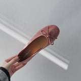 Square Toe Solid Women Shoes Flat Heel Candy Color Casual Soft Flats-Spring Summer Loafer - Tania's Online Closet, LLC