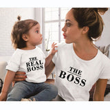 Matching Tees Mother And Child Printed Cotton T-Shirt - Tania's Online Closet, LLC