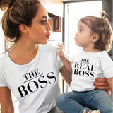 Matching Tees Mother And Child Printed Cotton T-Shirt - Tania's Online Closet, LLC