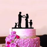 Family Style Cake Topper Wedding - Tania's Online Closet, LLC