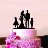 Family Style Cake Topper Wedding - Tania's Online Closet, LLC