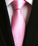 Fashion Neckties Classic Men's Ties Jacquard Woven 100% Silk Men Neck Ties - Tania's Online Closet, LLC
