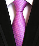 Fashion Neckties Classic Men's Ties Jacquard Woven 100% Silk Men Neck Ties - Tania's Online Closet, LLC