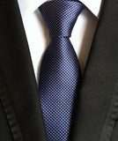 Fashion Neckties Classic Men's Ties Jacquard Woven 100% Silk Men Neck Ties - Tania's Online Closet, LLC