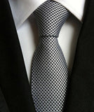 Fashion Neckties Classic Men's Ties Jacquard Woven 100% Silk Men Neck Ties - Tania's Online Closet, LLC