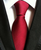 Fashion Neckties Classic Men's Ties Jacquard Woven 100% Silk Men Neck Ties - Tania's Online Closet, LLC
