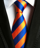 Fashion Neckties Classic Men's Ties Jacquard Woven 100% Silk Men Neck Ties - Tania's Online Closet, LLC