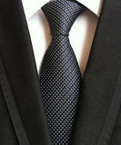 Fashion Neckties Classic Men's Ties Jacquard Woven 100% Silk Men Neck Ties - Tania's Online Closet, LLC