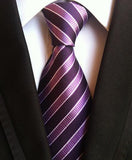 Fashion Neckties Classic Men's Ties Jacquard Woven 100% Silk Men Neck Ties - Tania's Online Closet, LLC