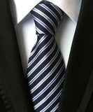 Fashion Neckties Classic Men's Ties Jacquard Woven 100% Silk Men Neck Ties - Tania's Online Closet, LLC