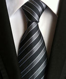Fashion Neckties Classic Men's Ties Jacquard Woven 100% Silk Men Neck Ties - Tania's Online Closet, LLC