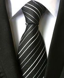 Fashion Neckties Classic Men's Ties Jacquard Woven 100% Silk Men Neck Ties - Tania's Online Closet, LLC