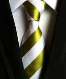 Fashion Neckties Classic Men's Ties Jacquard Woven 100% Silk Men Neck Ties - Tania's Online Closet, LLC