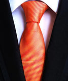 Fashion Neckties Classic Men's Ties Jacquard Woven 100% Silk Men Neck Ties - Tania's Online Closet, LLC