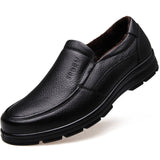 Genuine Leather Shoes Plush Mens Casual Shoes - Tania's Online Closet, LLC