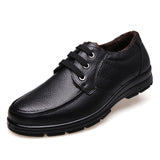 Genuine Leather Shoes Plush Mens Casual Shoes - Tania's Online Closet, LLC
