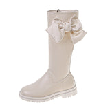 Gilrs High Fashion Boots - Elegant Butterfly Knot Design - Tania's Online Closet, LLC