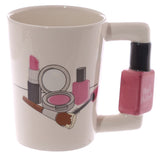 Girl Nail Polish Mugs -Unique gift Tea Cup - Tania's Online Closet, LLC