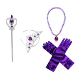 Girls Princess play Dresses & Crowns & Jewelry Kids pretend play - Tania's Online Closet, LLC