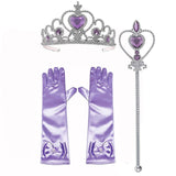 Girls Princess play Dresses & Crowns & Jewelry Kids pretend play - Tania's Online Closet, LLC