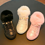 Short Boots sneaker Winter New Fur Shoes - Tania's Online Closet, LLC