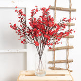 Gypsophila Artificial Flowers White Branch High Quality Babies Breath Fake Flowers Long Bouquet - Tania's Online Closet, LLC