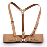 Women Leather Body Harness Chest Belts - Tania's Online Closet, LLC