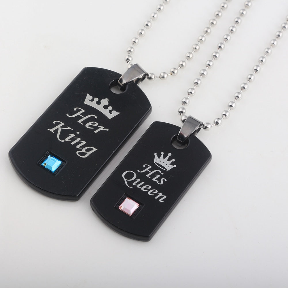 Cool Review About Her King His Queen Necklace