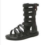 summer fashion Roman boots High-top girls sandals kids gladiator sandals - Tania's Online Closet, LLC