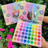 Eyeshadow Palette 48 Color Pressed Glitter Shimmer Matte -Neon Metallic Makeup - Tania's Online Closet, LLC
