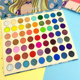 Eyeshadow Palette 48 Color Pressed Glitter Shimmer Matte -Neon Metallic Makeup - Tania's Online Closet, LLC