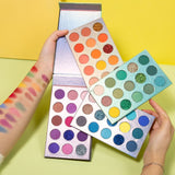 Eyeshadow Palette 48 Color Pressed Glitter Shimmer Matte -Neon Metallic Makeup - Tania's Online Closet, LLC