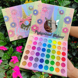 Eyeshadow Palette 48 Color Pressed Glitter Shimmer Matte -Neon Metallic Makeup - Tania's Online Closet, LLC