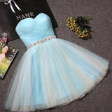 Prom Dresses Short Gowns Blue - Tania's Online Closet, LLC