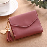 Long Wallet Women Purses Tassel Fashion Coin Purse Card Holder Wallet - Tania's Online Closet, LLC