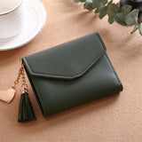 Long Wallet Women Purses Tassel Fashion Coin Purse Card Holder Wallet - Tania's Online Closet, LLC