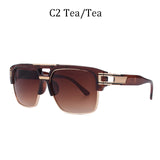 Classic grandmaster four Style Retro Gradient Sunglasses for men - Tania's Online Closet, LLC