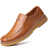 Men leather shoes-business casual genuine leather shoes leather - Tania's Online Closet, LLC