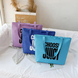 Women's Travel Bag Large-Capacity Letter Printing Nylon Tote Bag - Tania's Online Closet, LLC