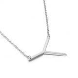 New Minimalist A-Z Letter Name Initial Necklaces For Women Big Letter Pendant Necklace - Tania's Online Closet, LLC