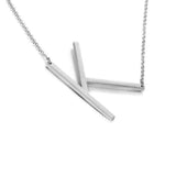 New Minimalist A-Z Letter Name Initial Necklaces For Women Big Letter Pendant Necklace - Tania's Online Closet, LLC