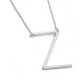 New Minimalist A-Z Letter Name Initial Necklaces For Women Big Letter Pendant Necklace - Tania's Online Closet, LLC