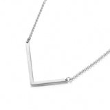 New Minimalist A-Z Letter Name Initial Necklaces For Women Big Letter Pendant Necklace - Tania's Online Closet, LLC