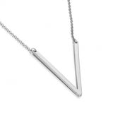 New Minimalist A-Z Letter Name Initial Necklaces For Women Big Letter Pendant Necklace - Tania's Online Closet, LLC