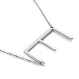 New Minimalist A-Z Letter Name Initial Necklaces For Women Big Letter Pendant Necklace - Tania's Online Closet, LLC